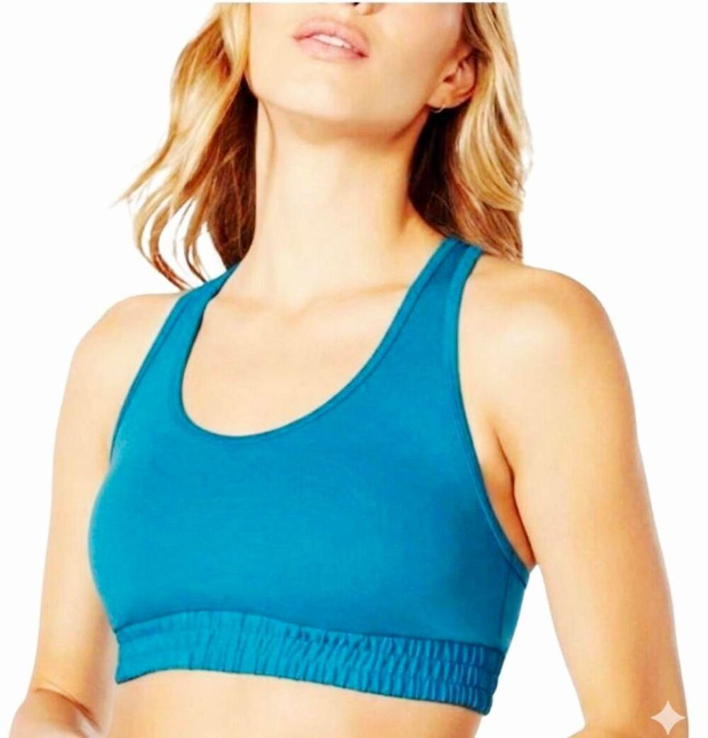 NWT Marika Kay Sports Bra in Turkish Tile Blue - Size M